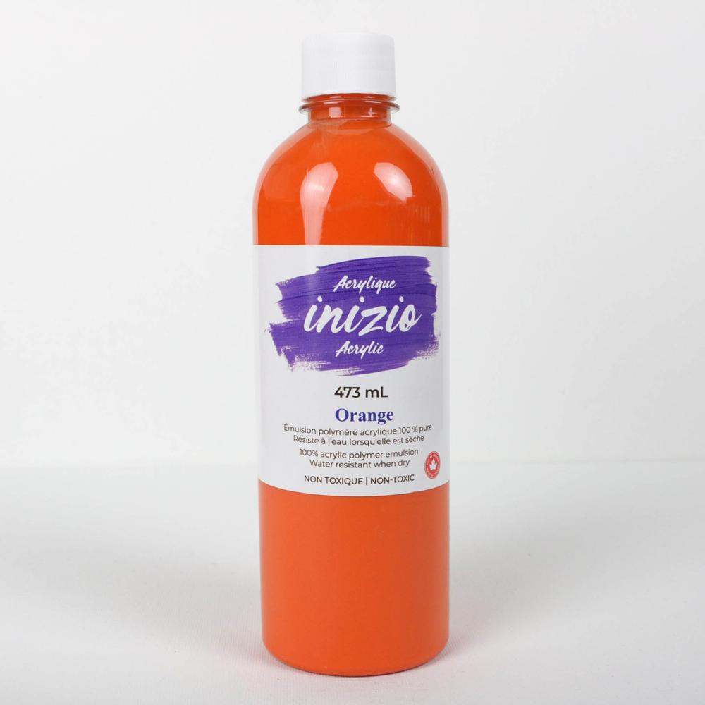 INIZIO Acrylic Paint 473ml (Orange)